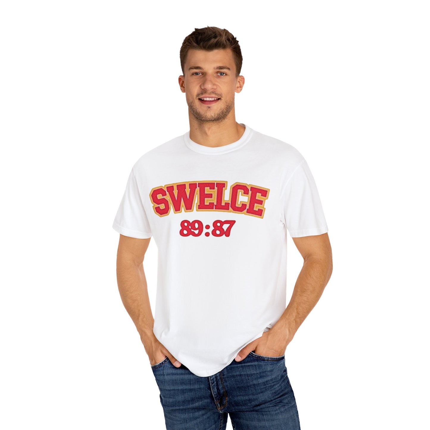Taylor Kelce Swift Unisex T-shirt, Chiefs #87 Swelce Eras Tour Tee