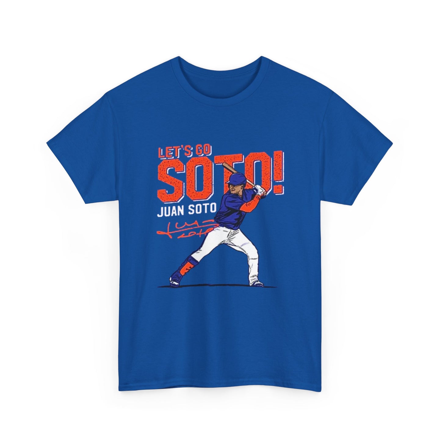Juan Soto New York Mets MLB Baseball T, Soto Shuffle Unisex Heavy Cotton T-Shirt