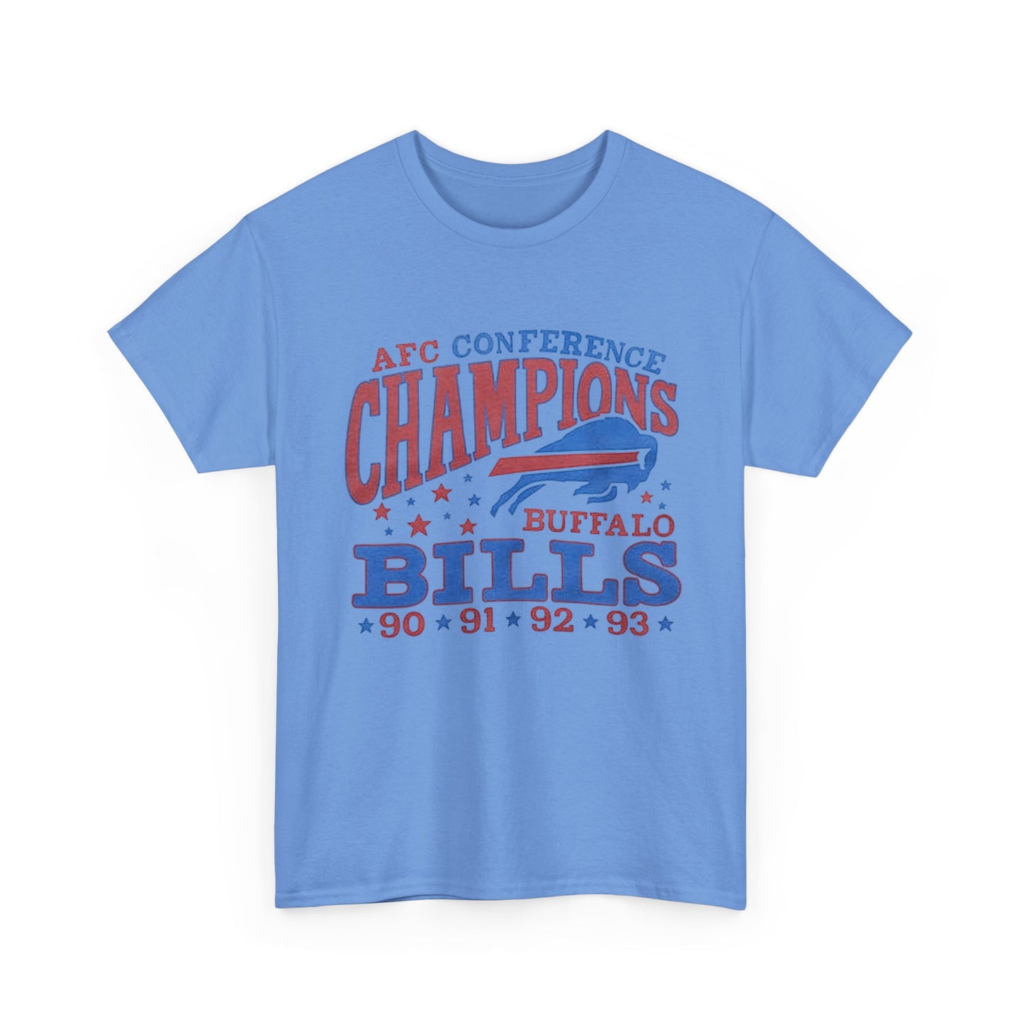 Vintage Buffalo Bills NFL Unisex Heavy Cotton Tee, Football shirt, Est 1960,