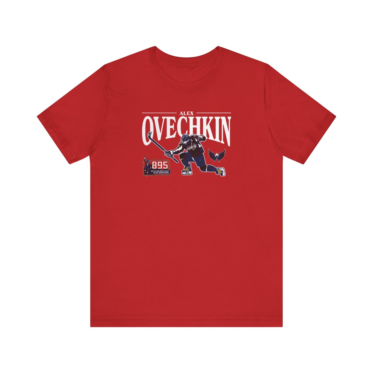 Washington Capitals NHL Alex Ovechkin Record-Breaking Tee