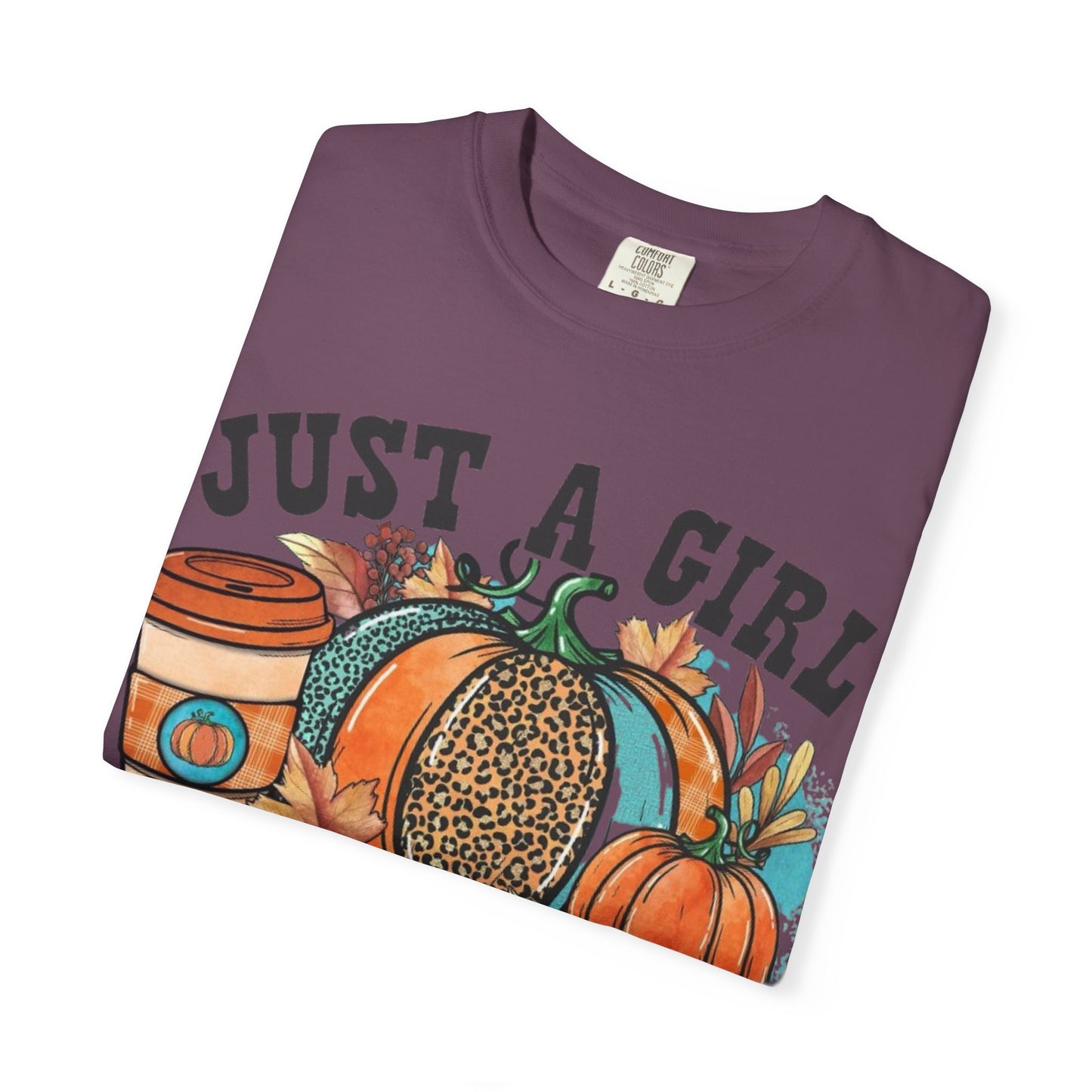 Fall Pumpkin Latte Unisex Tee, Autumn Shirt, Pumpkin Spice Tee, Fall Colors