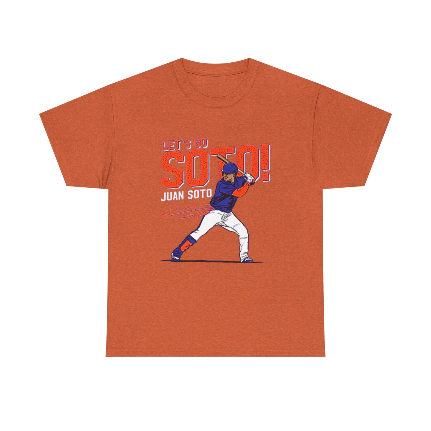 Juan Soto New York Mets MLB Baseball T, Soto Shuffle Unisex Heavy Cotton T-Shirt