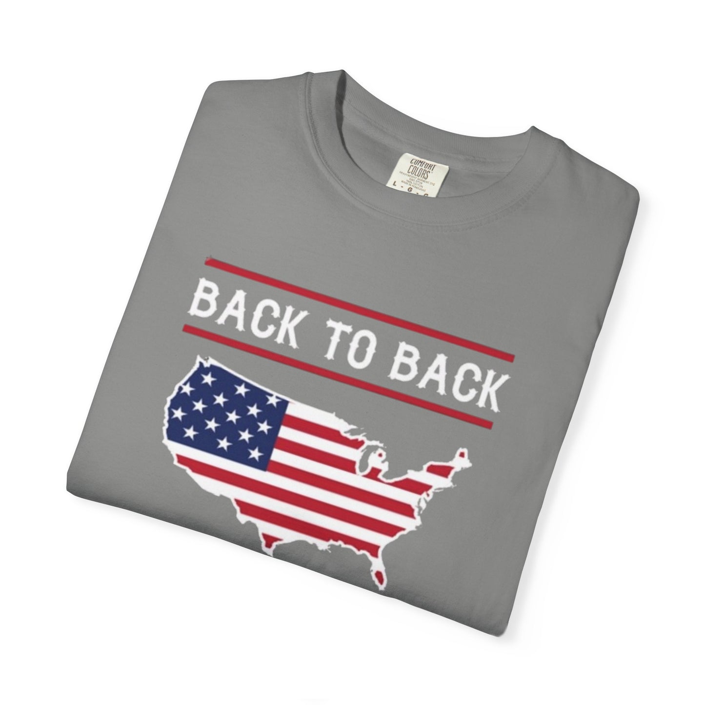 Patriotic USA Back to Back World War Champions 4th of July T-shirt, Independence
