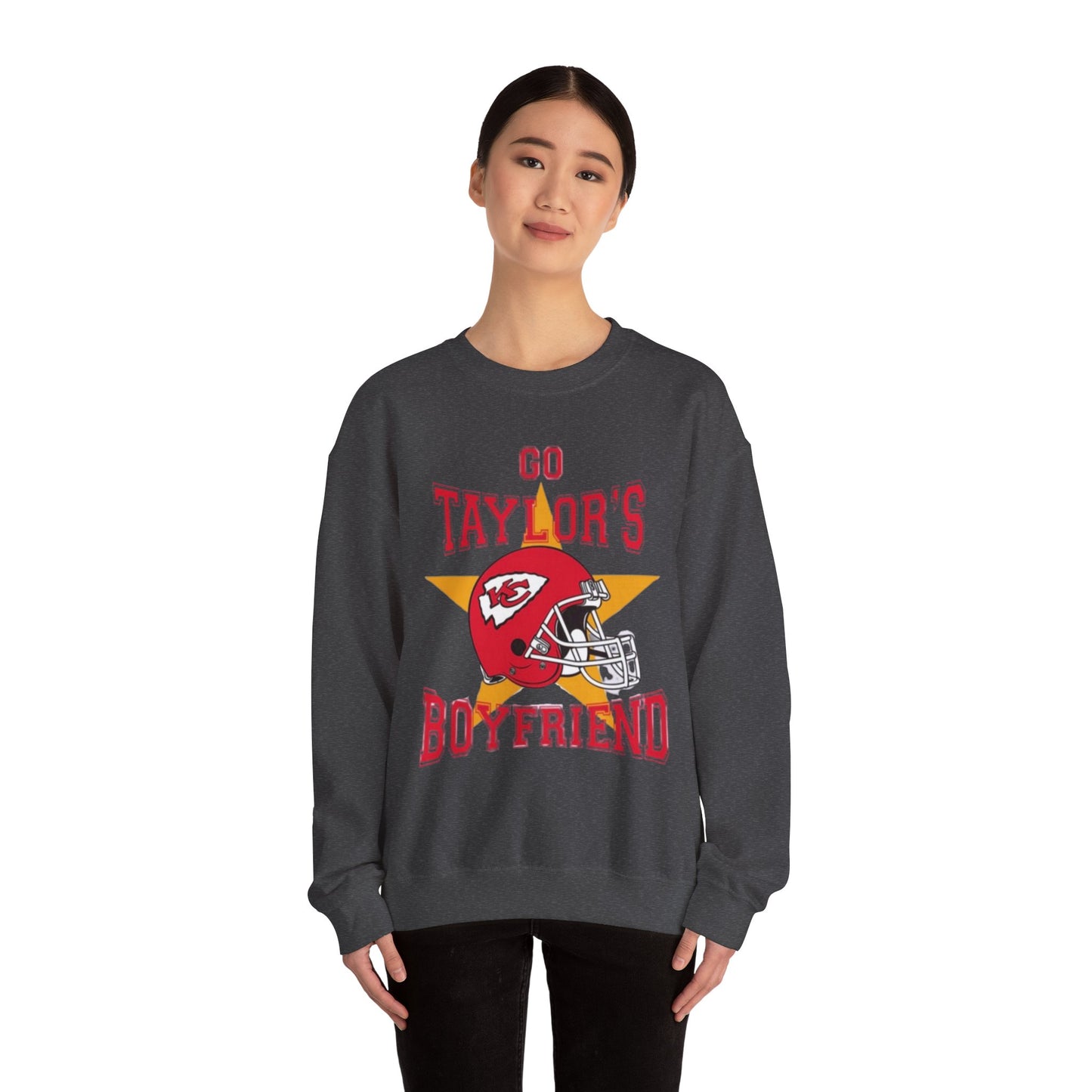 Taylors Boyfriend Sweater, Travis Kelce Kansas City Chiefs Sweatshirt, Unisex