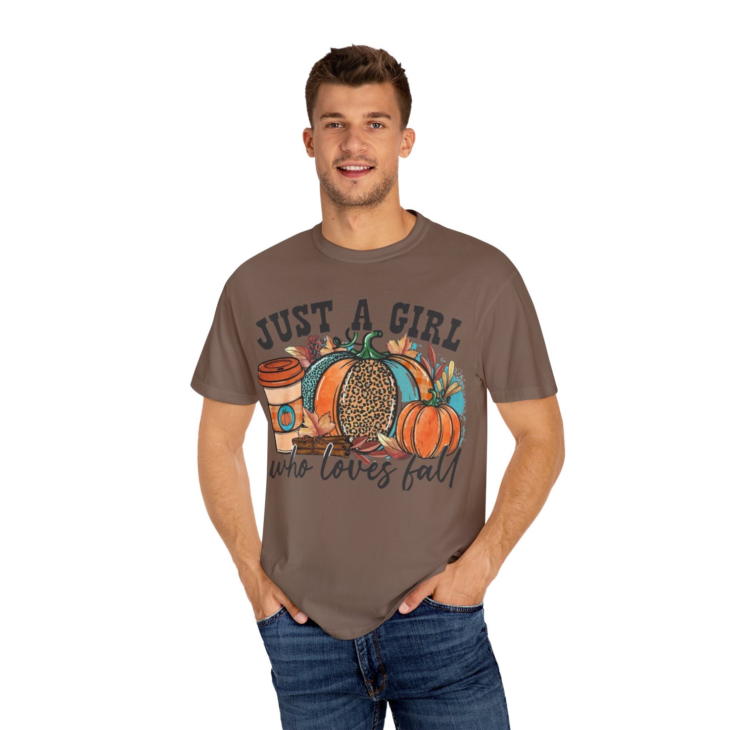 Fall Pumpkin Latte Unisex Tee, Autumn Shirt, Pumpkin Spice Tee, Fall Colors