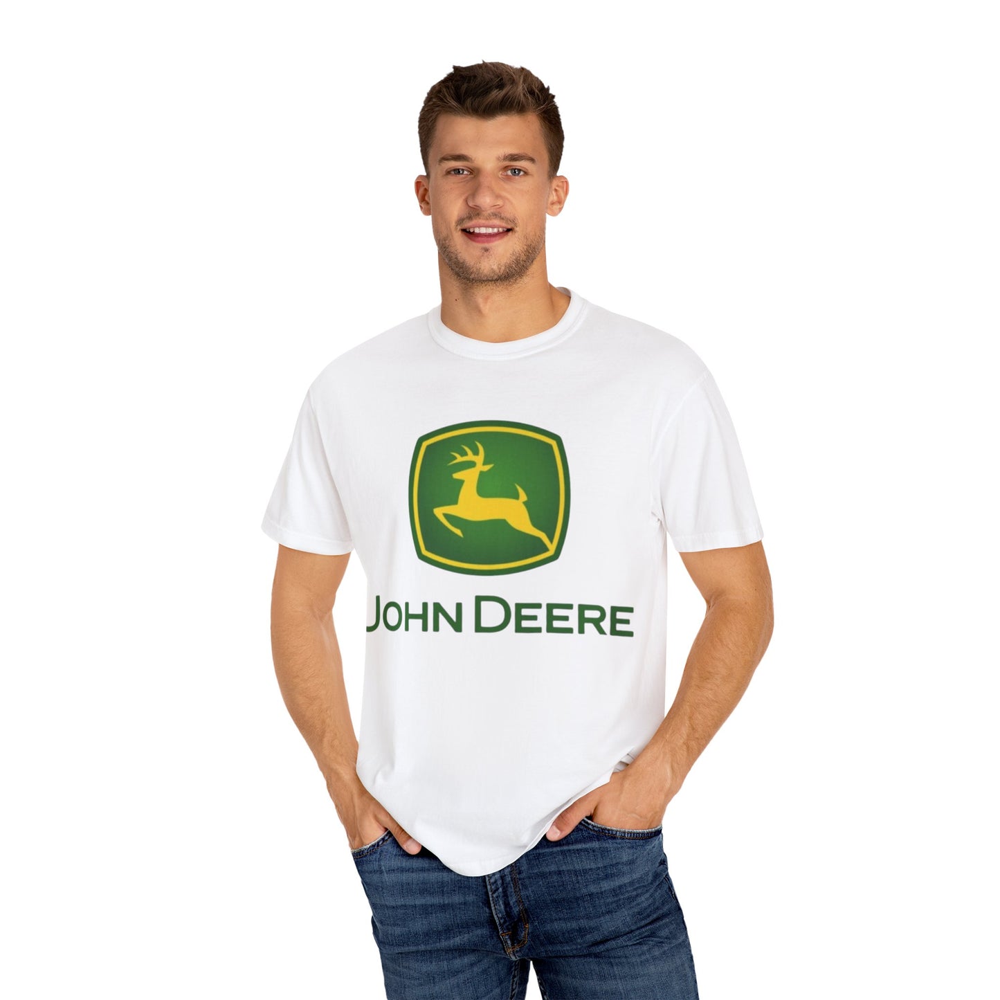 John Deere Agriculture Logo Gift T-shirt for Hardworking Female Farmers, Unisex