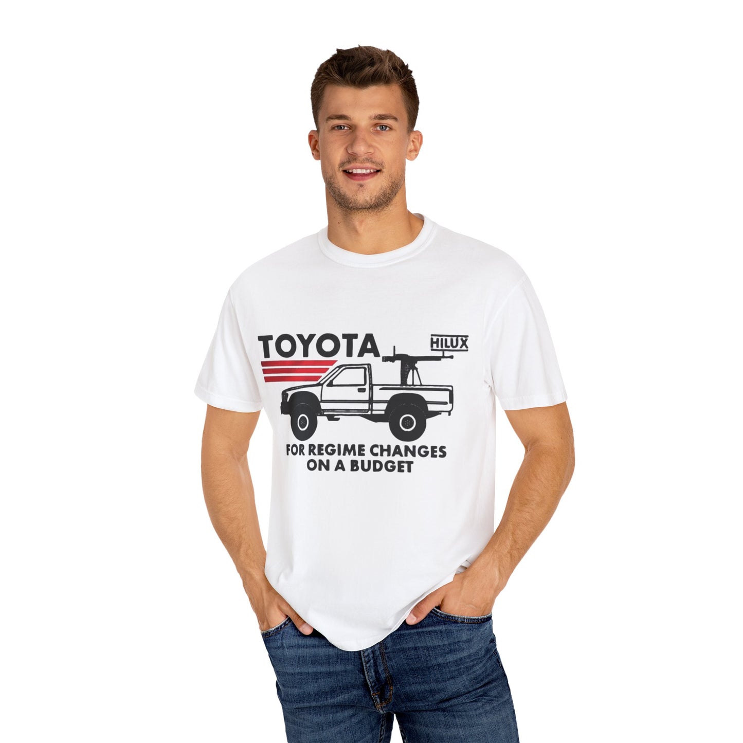 Toyota Truck Tee, Funny Regime Change T-Shirt, Cartels Humor Shirt