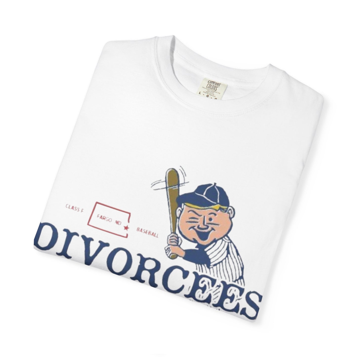 Vintage 1897 Fargo Divorcees Baseball T-shirt, Retro Sports Fan Tee, Unisex
