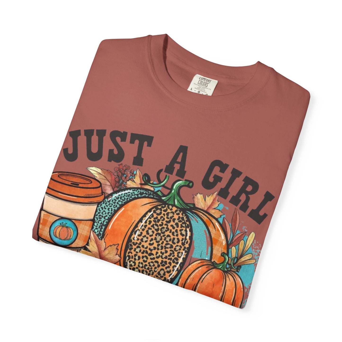 Fall Pumpkin Latte Unisex Tee, Autumn Shirt, Pumpkin Spice Tee, Fall Colors