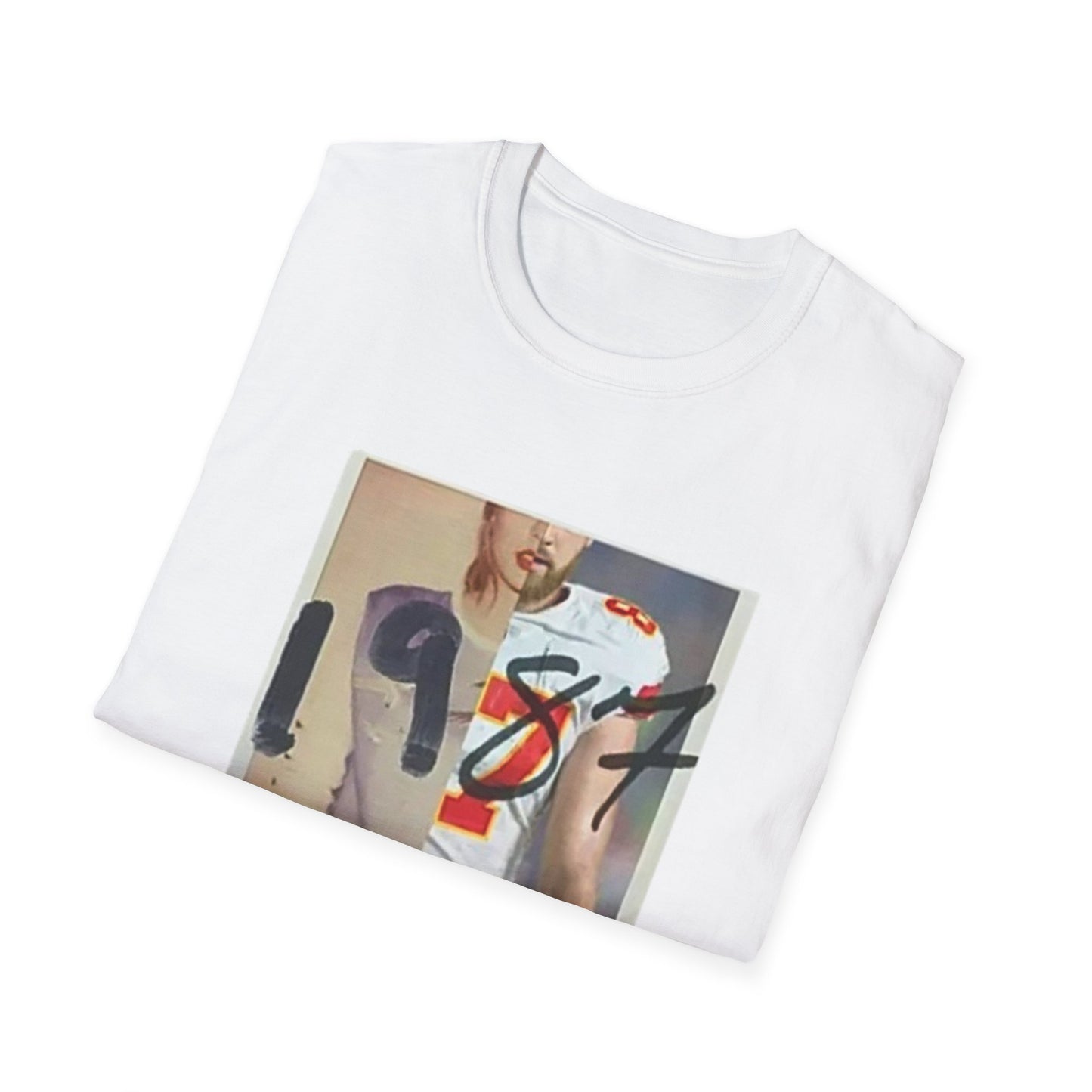 Swiftie x Chiefs Love Tee | 1989 Album CD & Kelce 87 Jersey Mashup Shirt