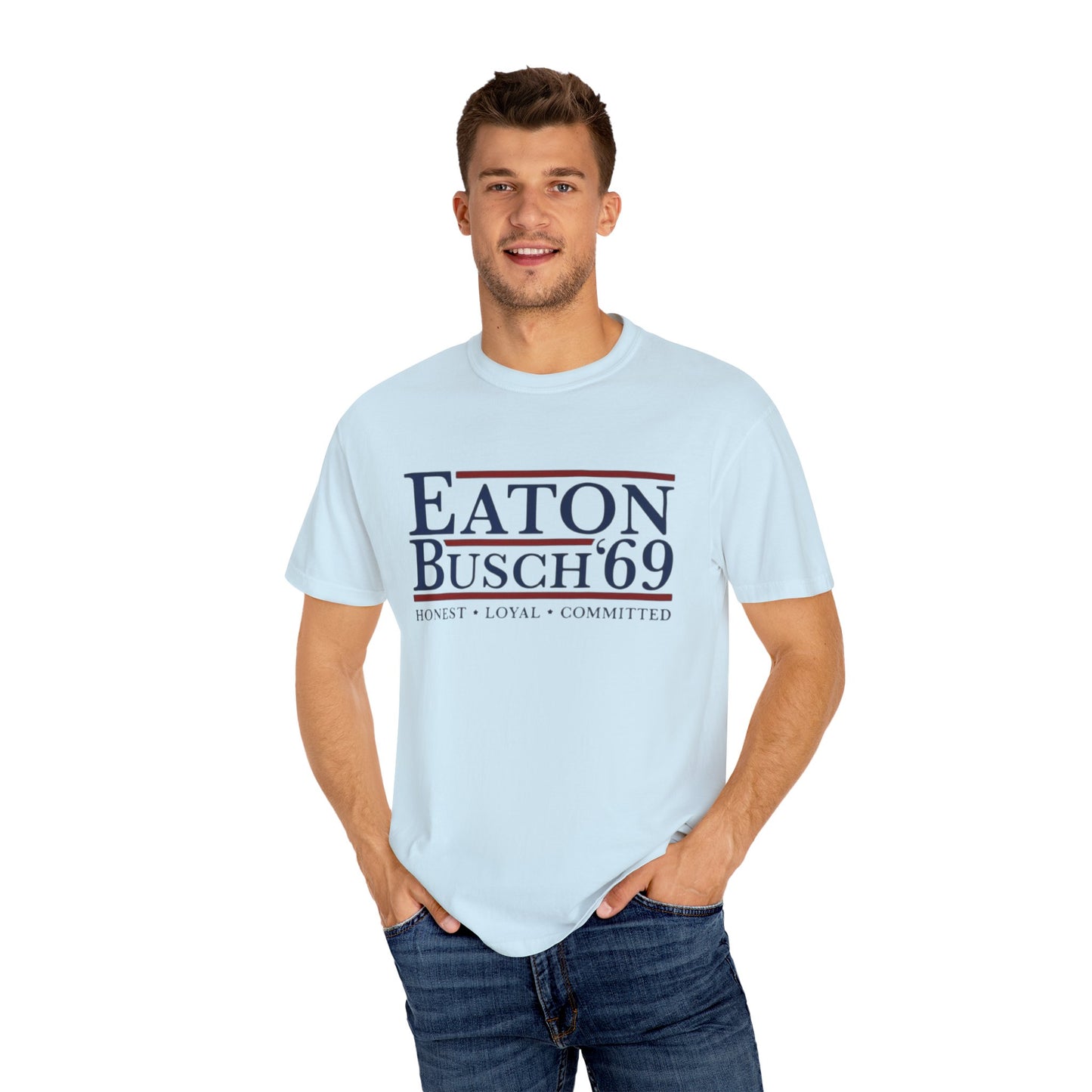 Vintage-Inspired Unisex T-Shirt- Eaton Busch '69, Casual Tee, Retro Shirt, [...]