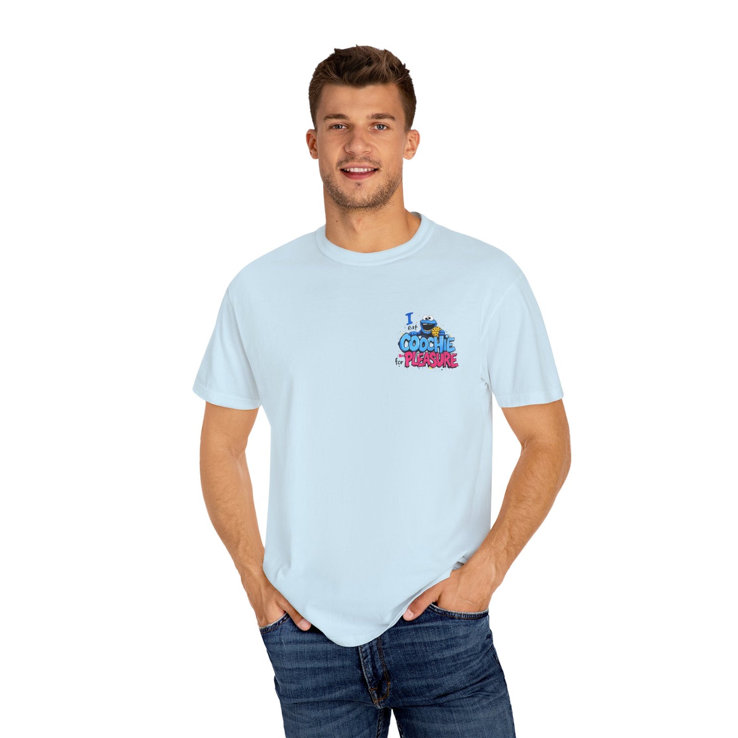 Cookie Monster Unisex Tshirt Funny Sesame Street Tee Comedy Shirt, I Eat Coochie