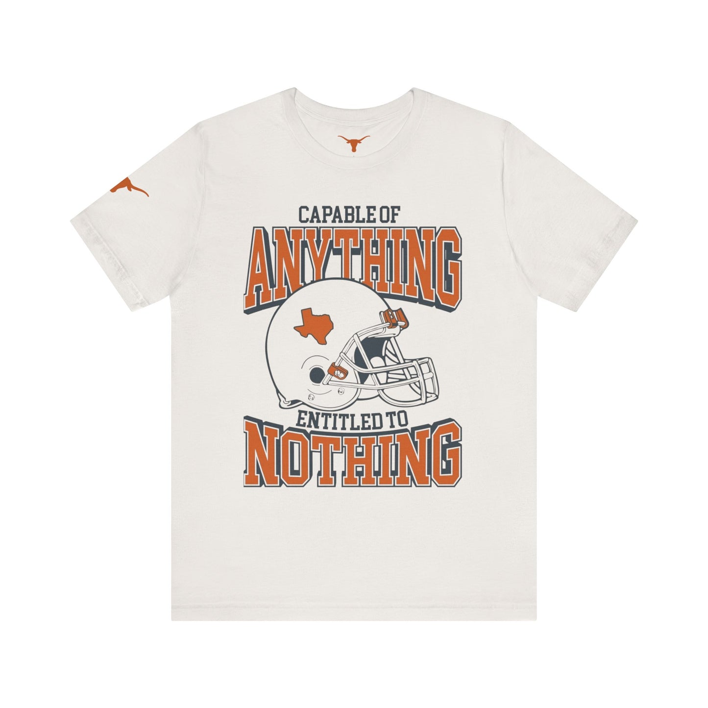 Texas Longhorns Football Inspirational Quote Tee, College Game Day Shirt, Sports