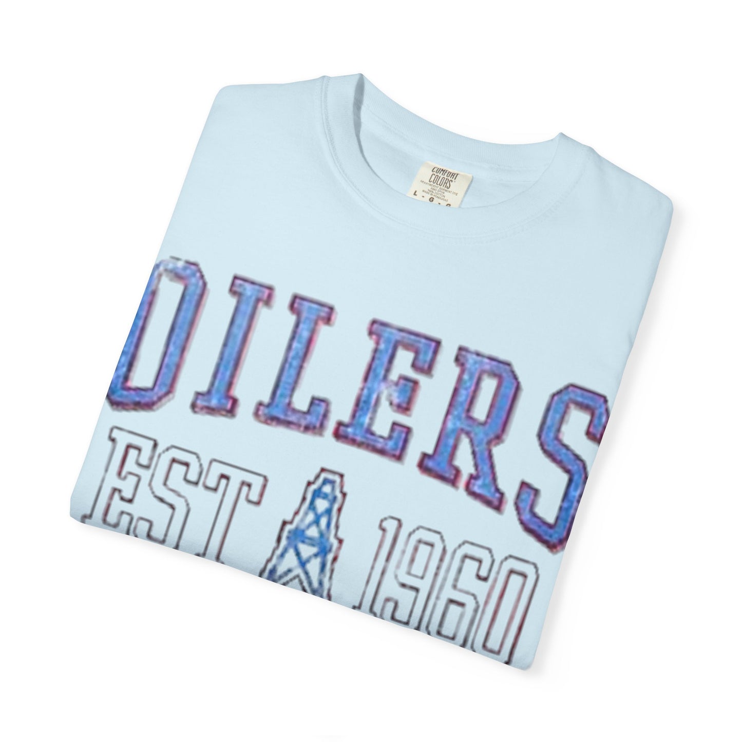 Classic Houston Oilers Football, Vintage NFL T-Shirt, Est. 1960 Oilers, Titans