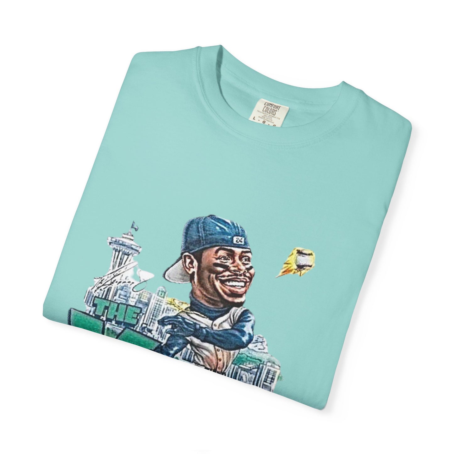 Ken Griffey Jr. Swing Home Run Seattle Mariners, MLB The Kid Tee, Baseball