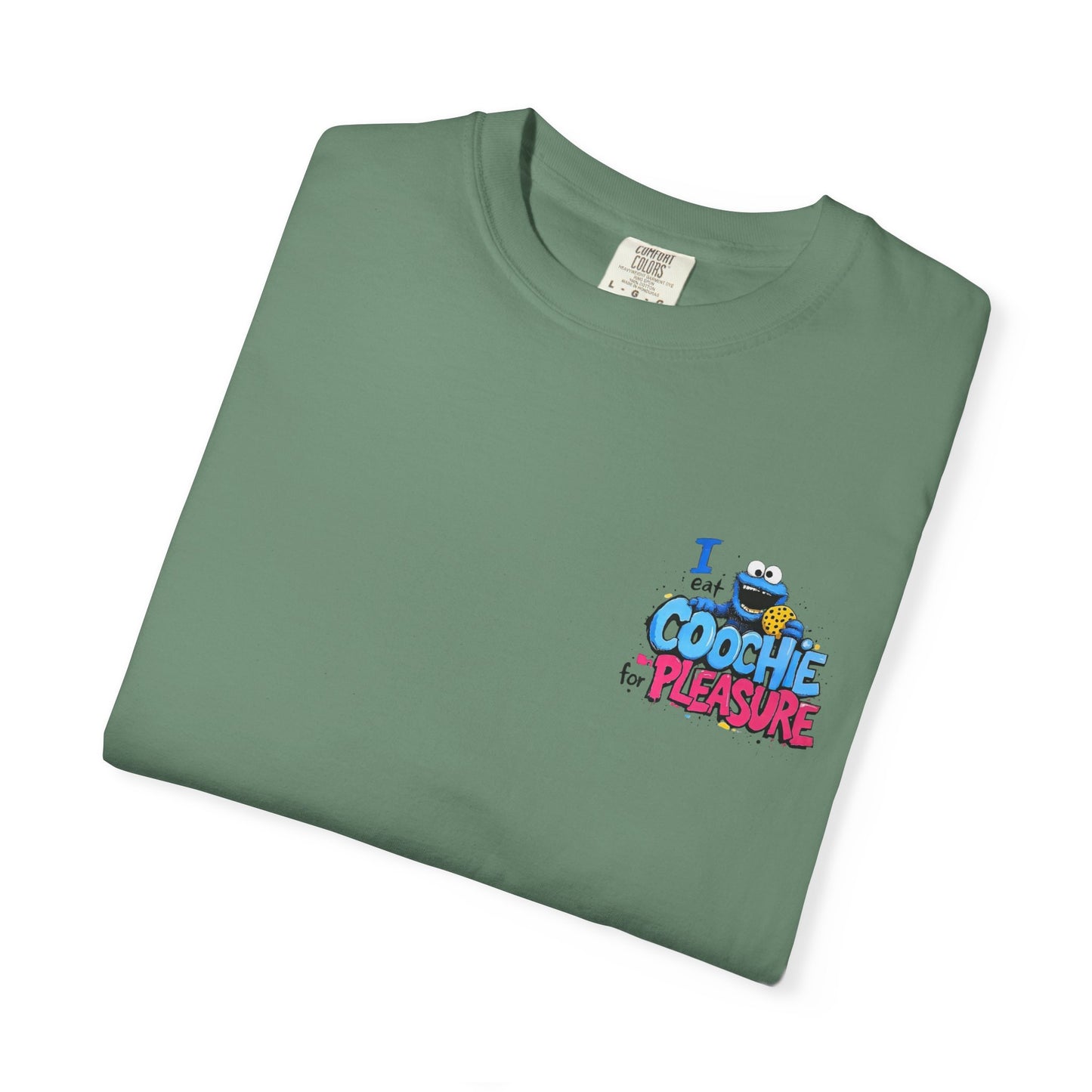Cookie Monster Unisex Tshirt Funny Sesame Street Tee Comedy Shirt, I Eat Coochie