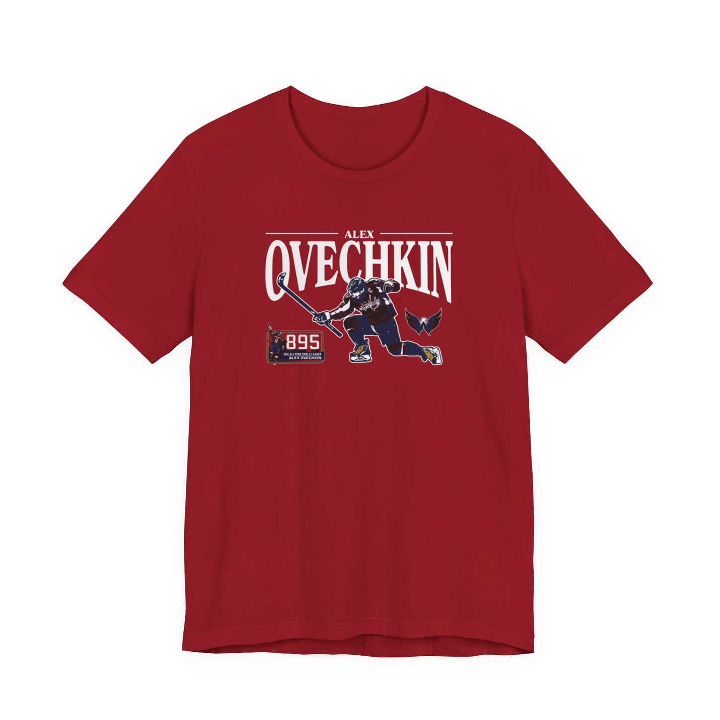Washington Capitals NHL Alex Ovechkin Record-Breaking Tee