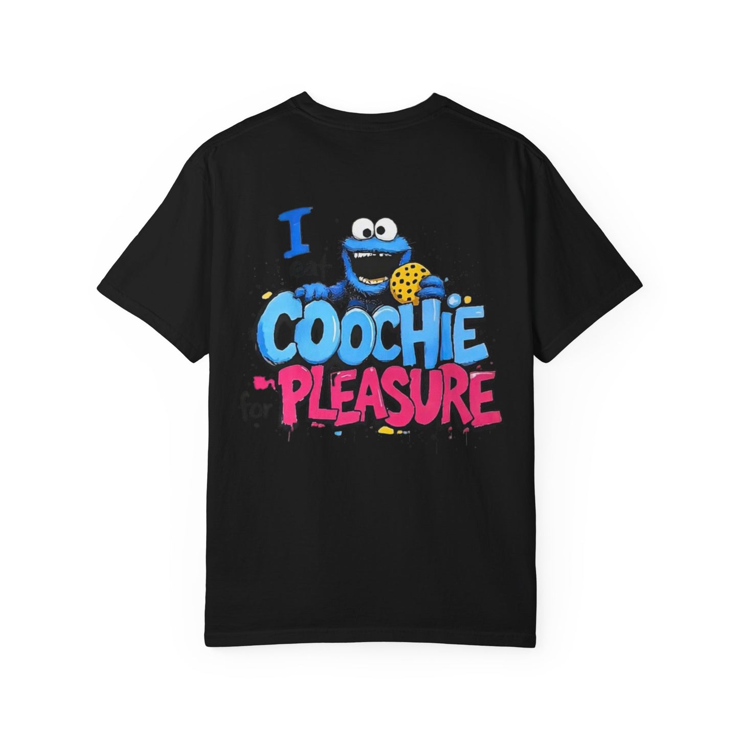 Cookie Monster Unisex Tshirt Funny Sesame Street Tee Comedy Shirt, I Eat Coochie