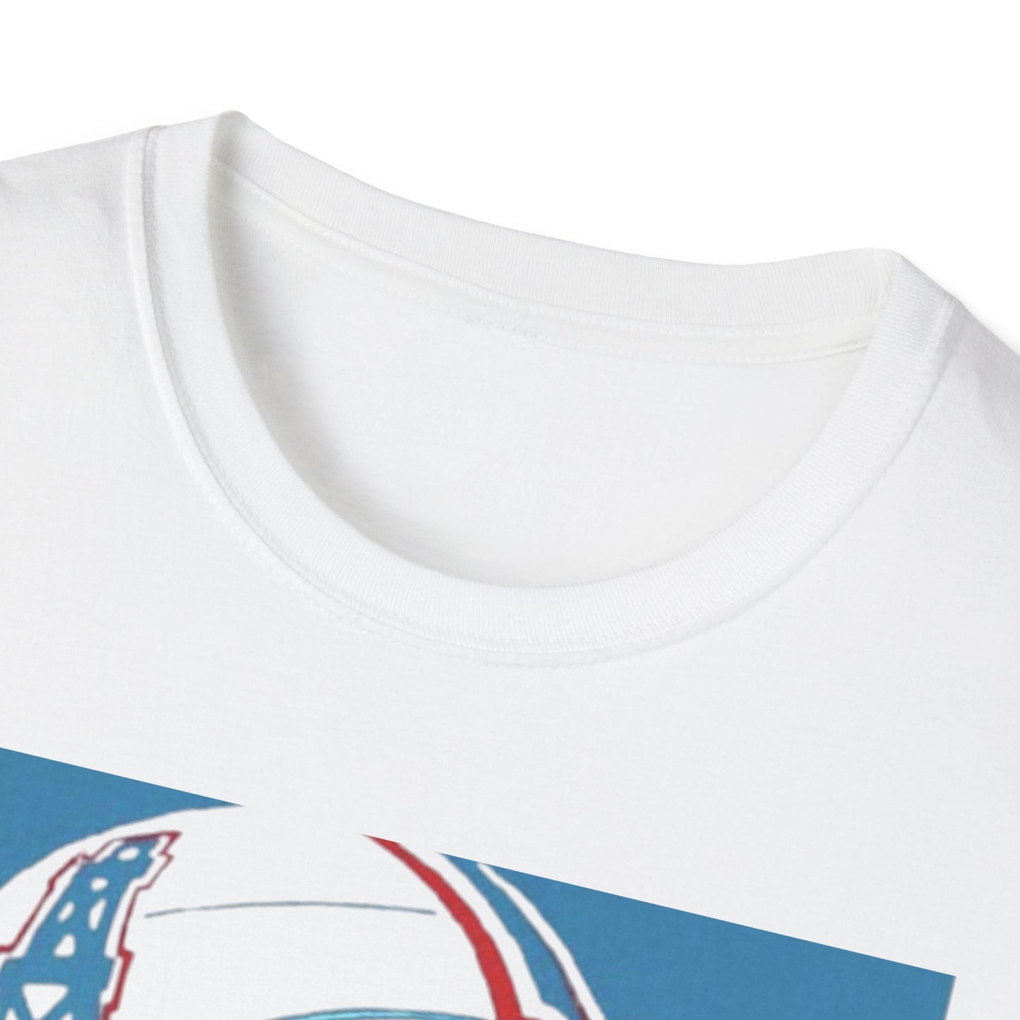 Classic Houston Oilers Unisex Tee, Vintage NFL Logo Softstyle, Tennessee Titans