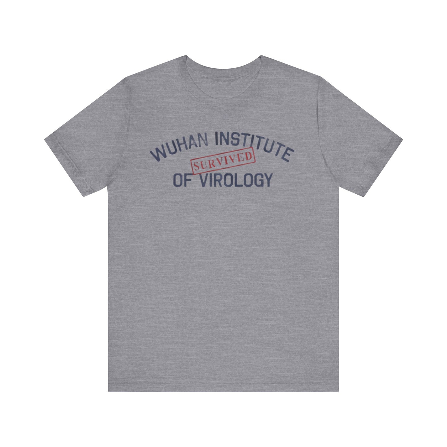 Covid Survivor T-Shirt, Pandemic Virus Tee, Unisex Jersey Short Sleeve Tee