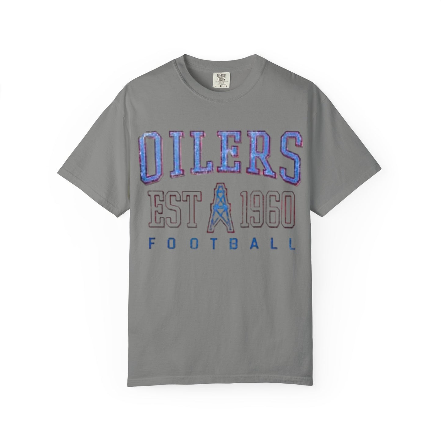 Classic Houston Oilers Football, Vintage NFL T-Shirt, Est. 1960 Oilers, Titans