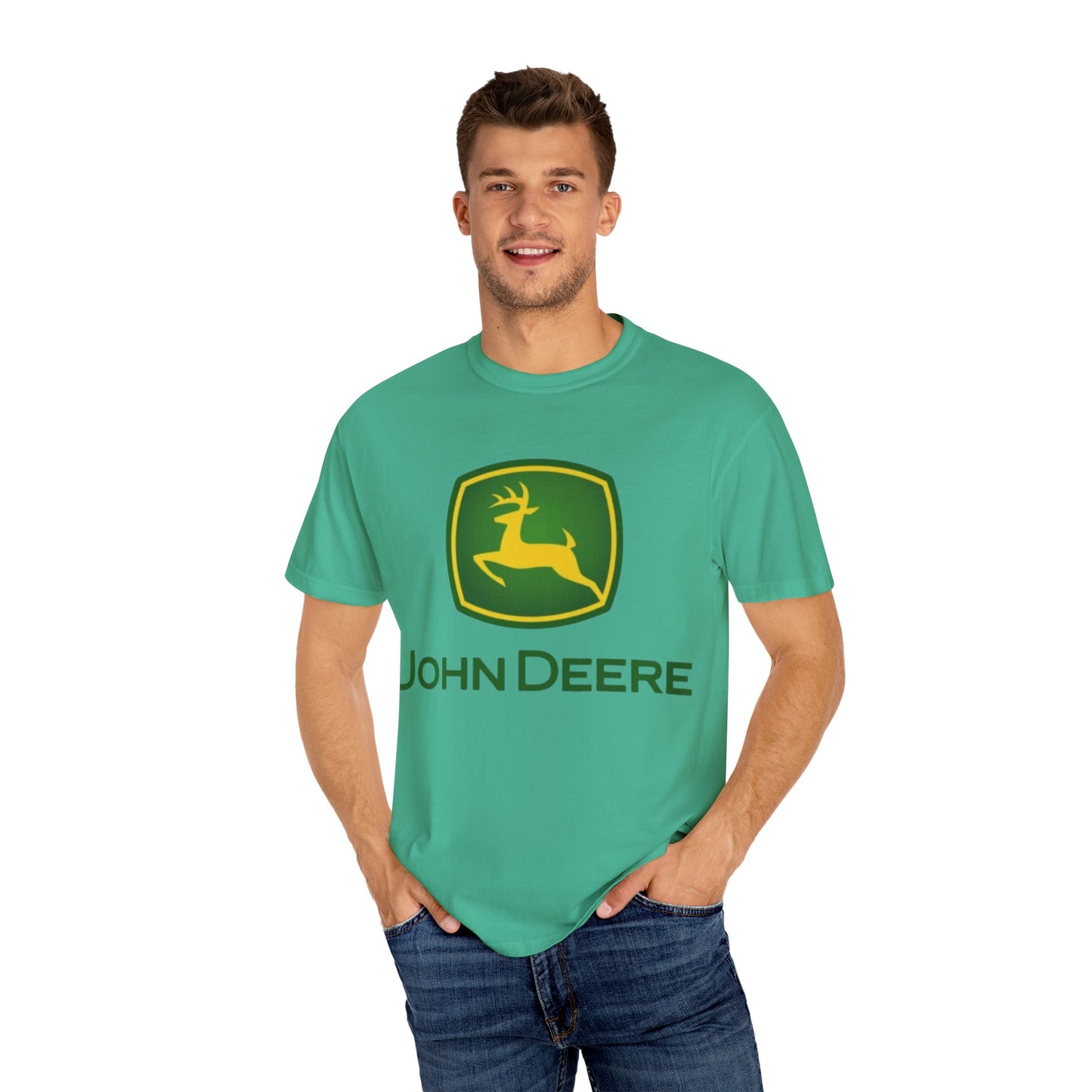 John Deere Agriculture Logo Gift T-shirt for Hardworking Female Farmers, Unisex