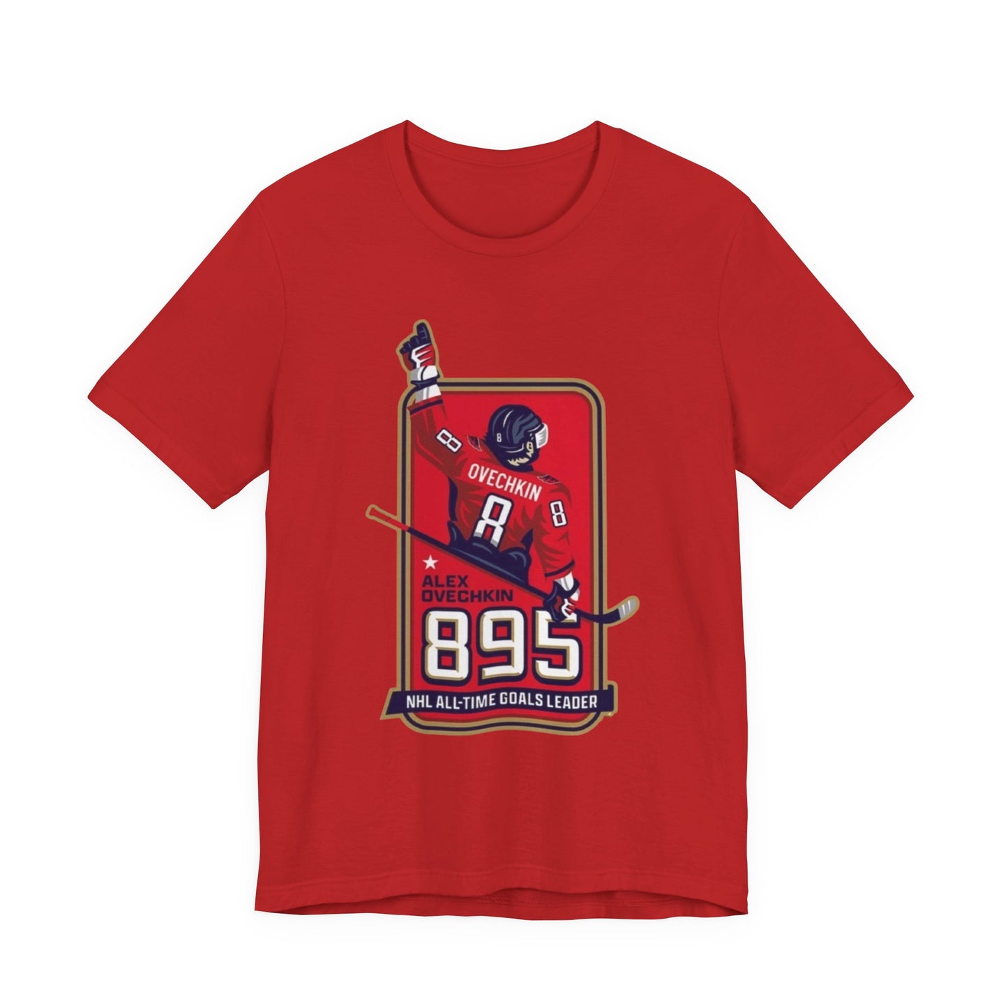 Alex Ovechkin 895th Goal Record Break Unisex Tee, Washington Capitals Fan Shirt,