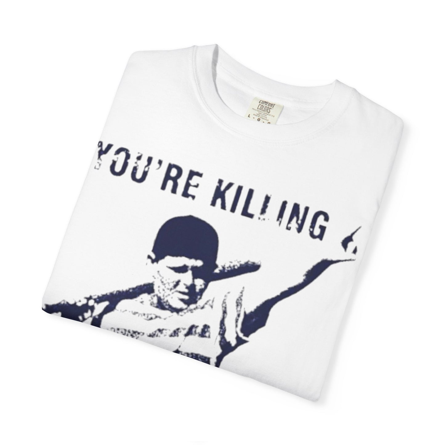 Ham Calling the Shot The Sandlot Baseball Movie Unisex Garment-Dyed T-shirt