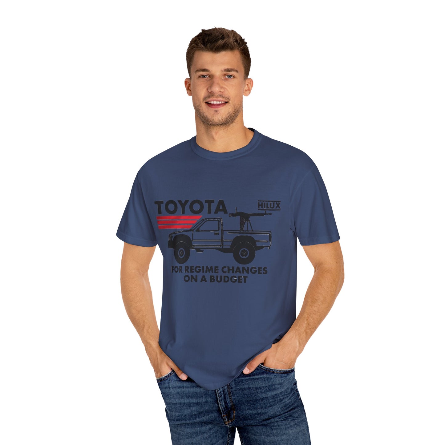 Toyota Truck Tee, Funny Regime Change T-Shirt, Cartels Humor Shirt