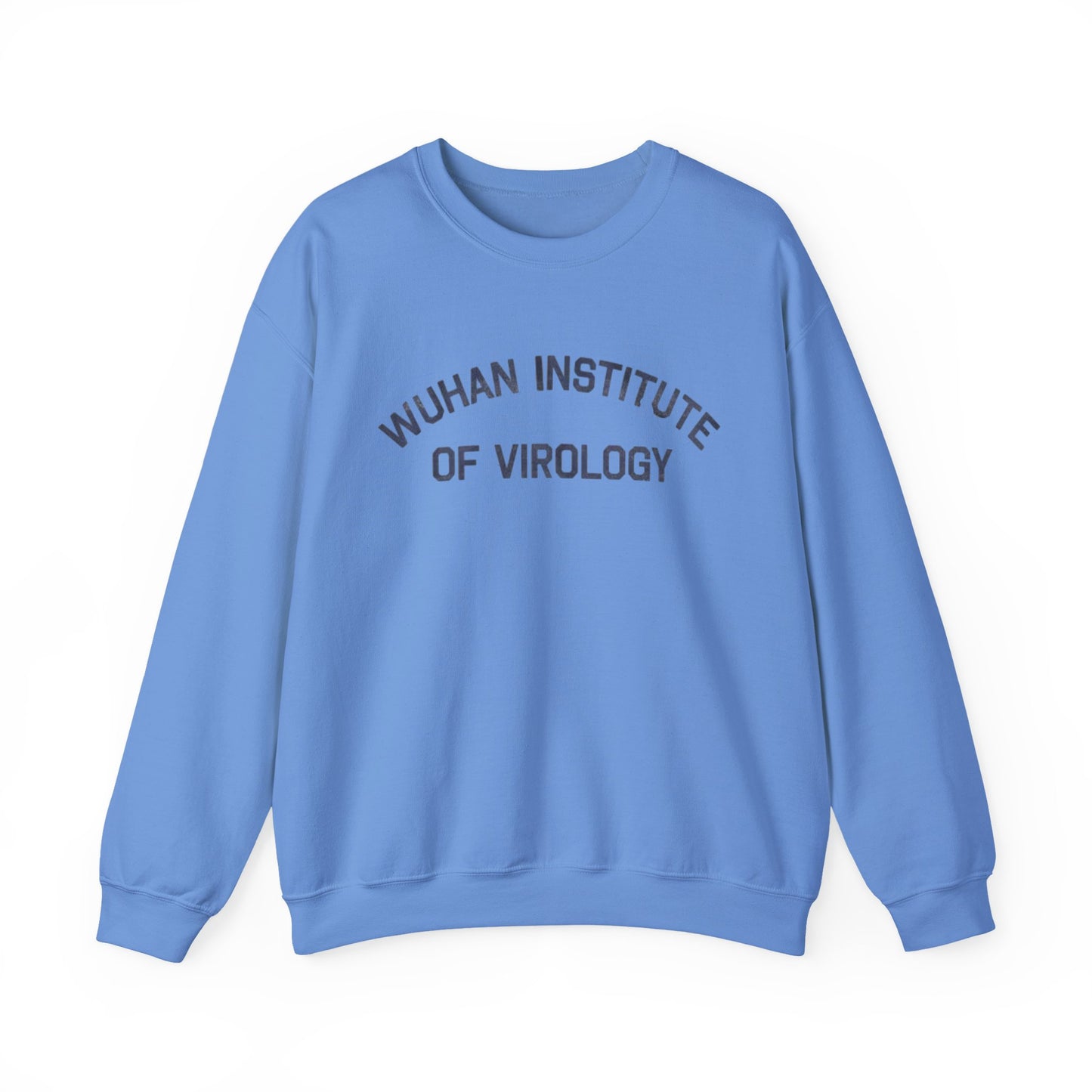 SARS Covid-19 Pandemic Crewneck Sweatshirt, Virology Lab Leaked Virus, World