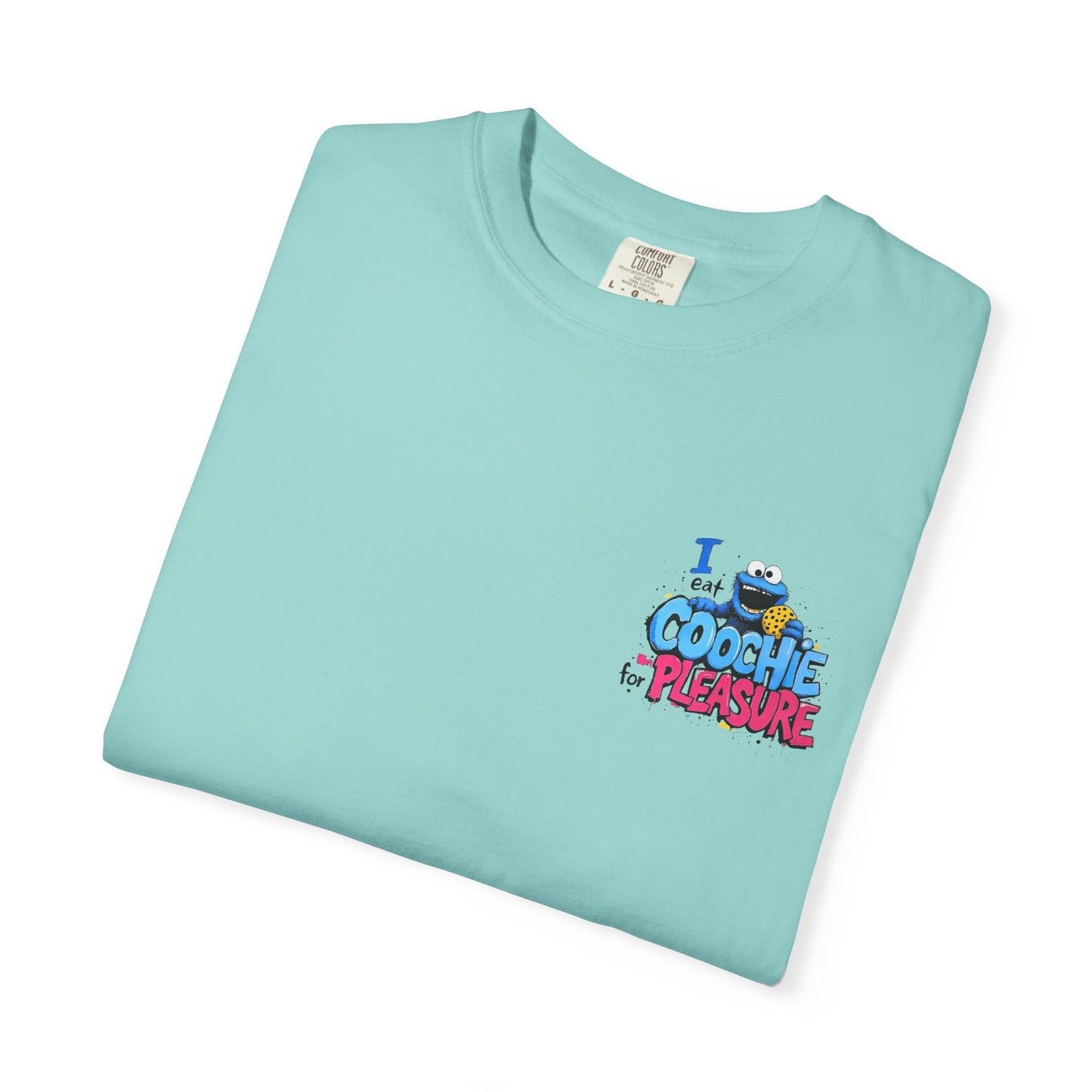 Cookie Monster Unisex Tshirt Funny Sesame Street Tee Comedy Shirt, I Eat Coochie