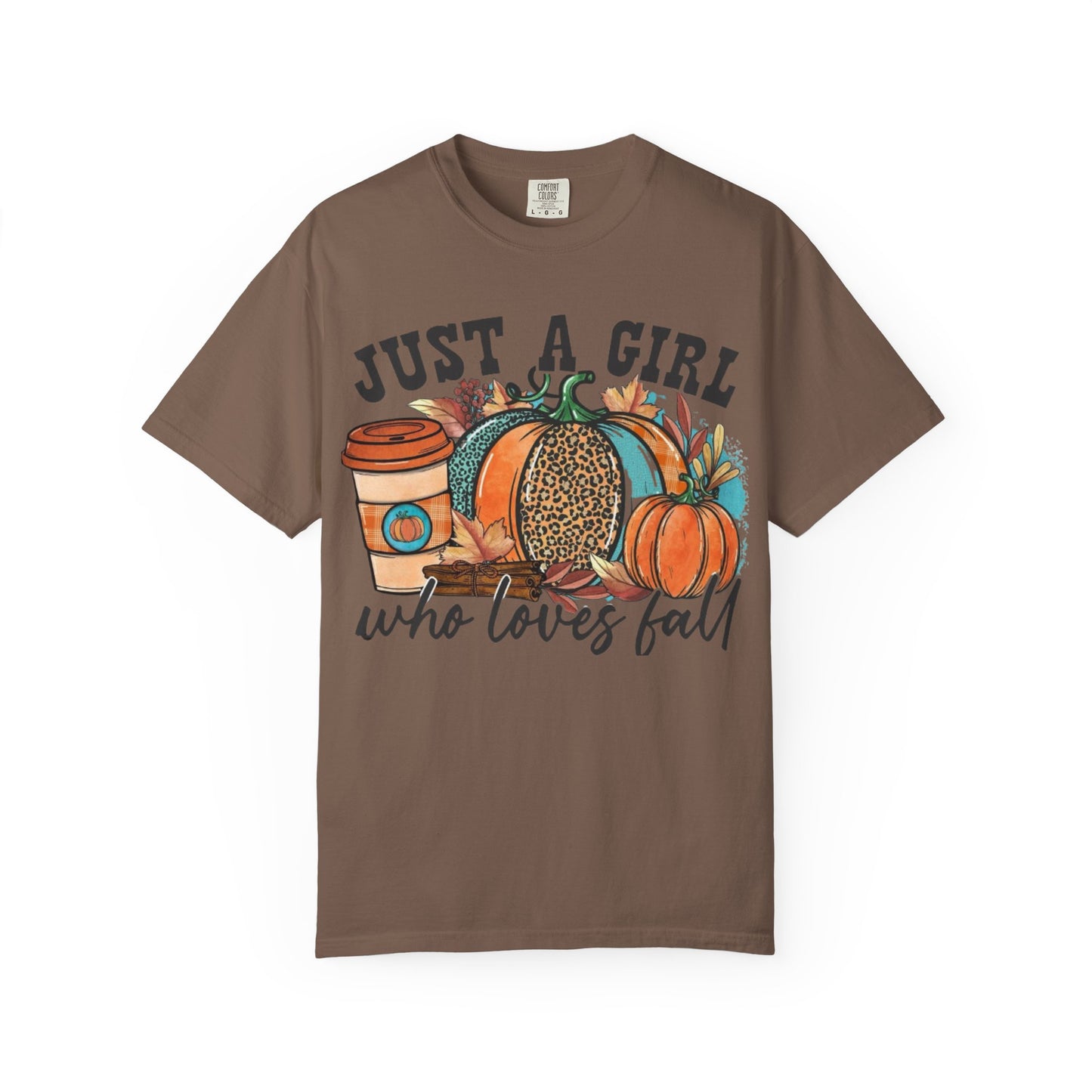 Fall Pumpkin Latte Unisex Tee, Autumn Shirt, Pumpkin Spice Tee, Fall Colors