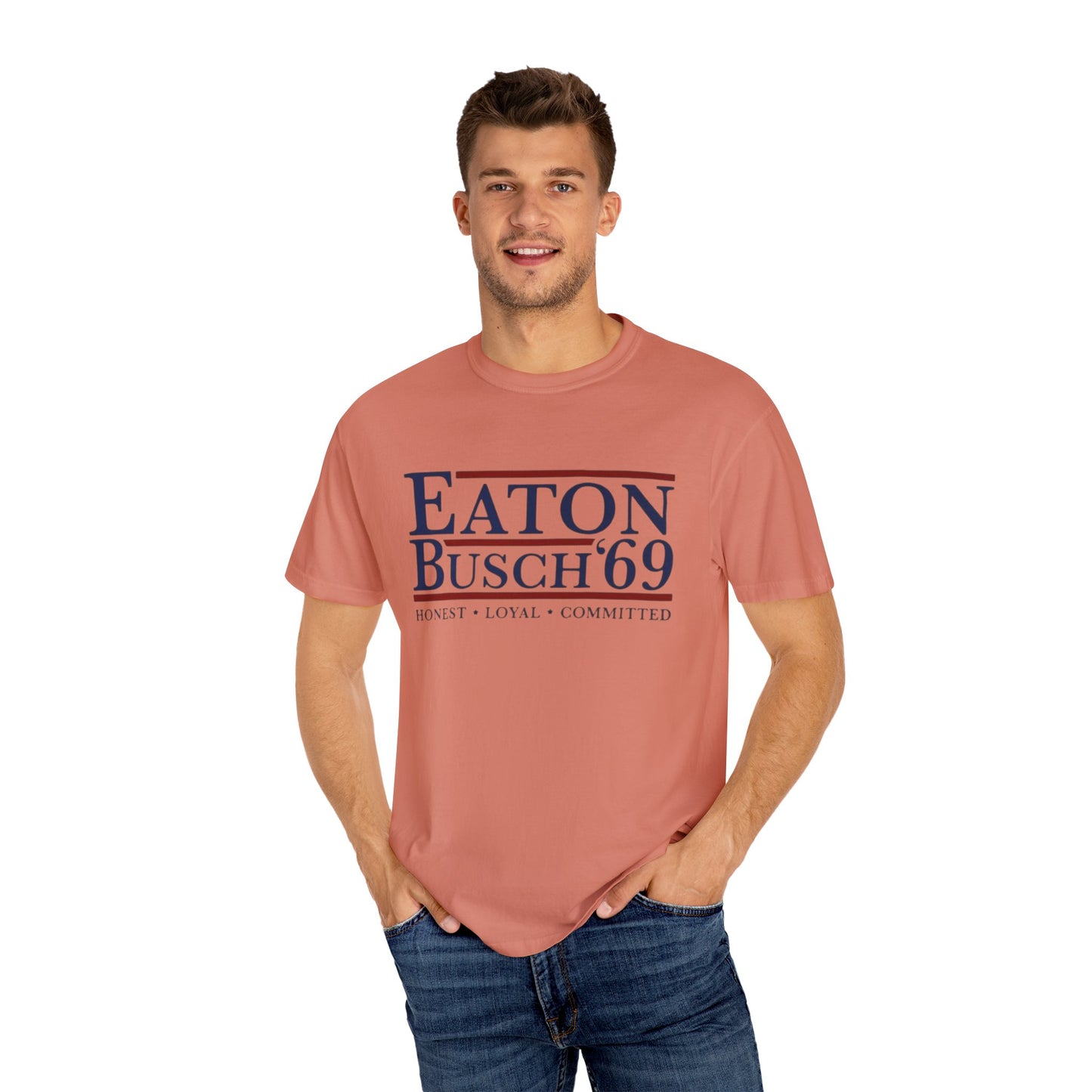 Vintage-Inspired Unisex T-Shirt- Eaton Busch '69, Casual Tee, Retro Shirt, [...]