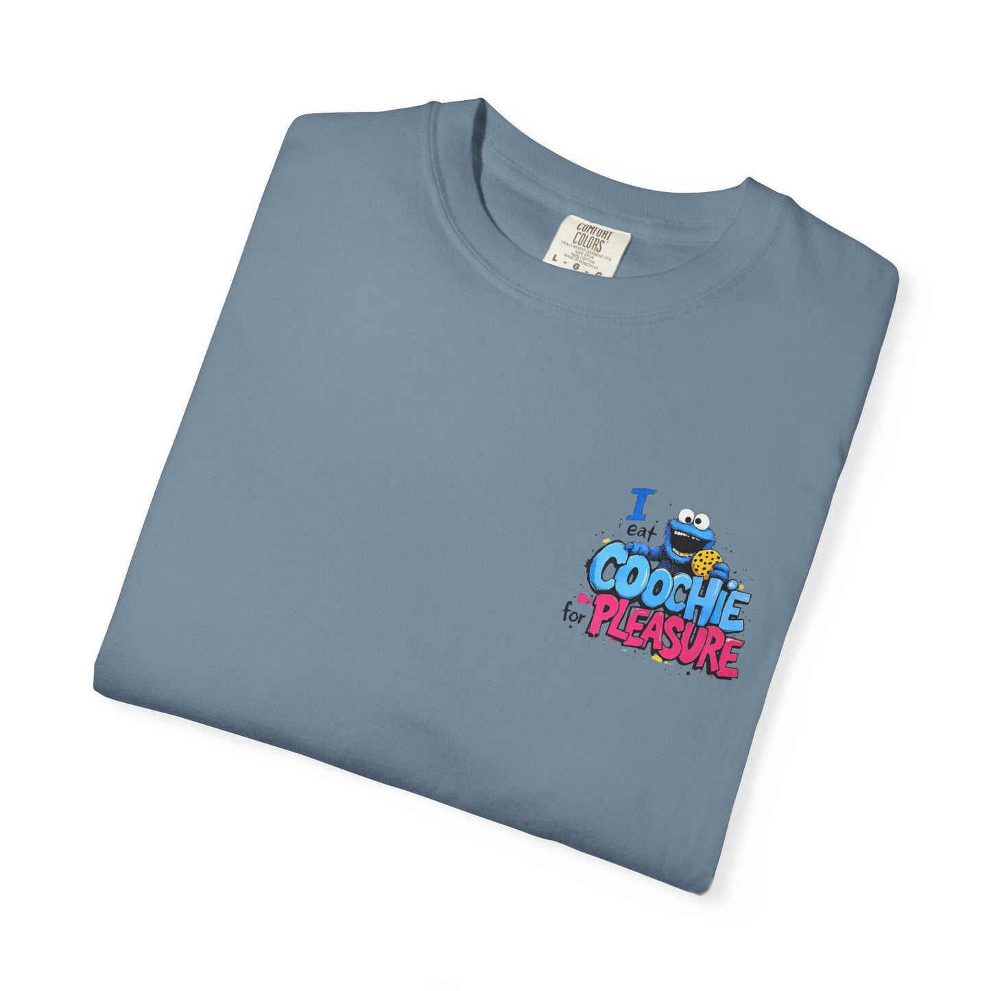 Cookie Monster Unisex Tshirt Funny Sesame Street Tee Comedy Shirt, I Eat Coochie