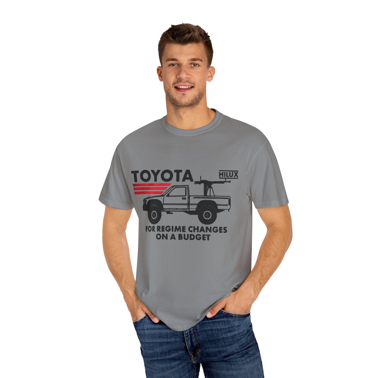 Toyota Truck Tee, Funny Regime Change T-Shirt, Cartels Humor Shirt
