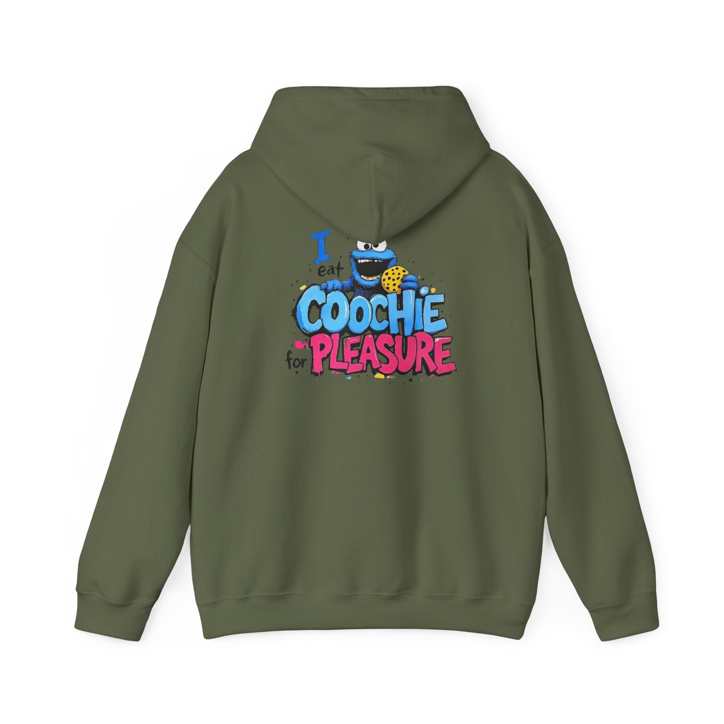 Cookie Monster Funny Hoodie, I Eat Coochie Sweatshirt, Sesame Street Comedy
