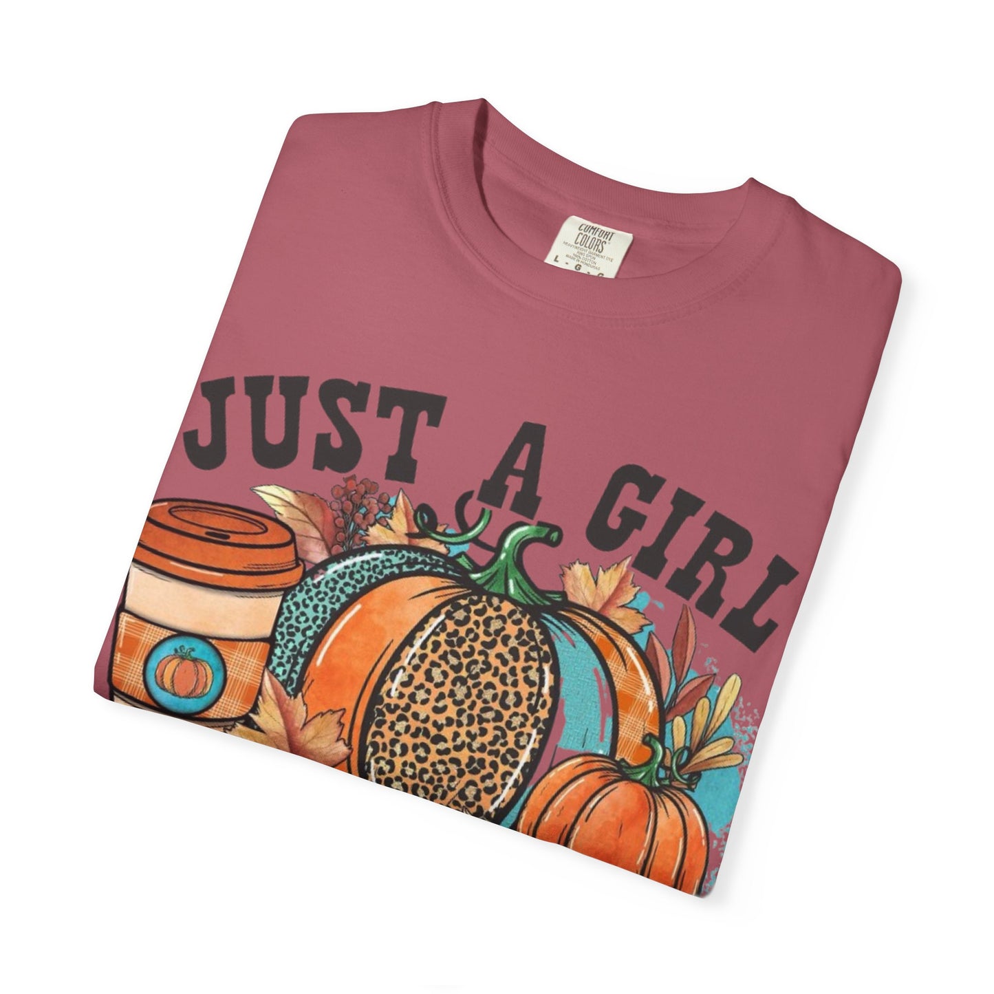 Fall Pumpkin Latte Unisex Tee, Autumn Shirt, Pumpkin Spice Tee, Fall Colors