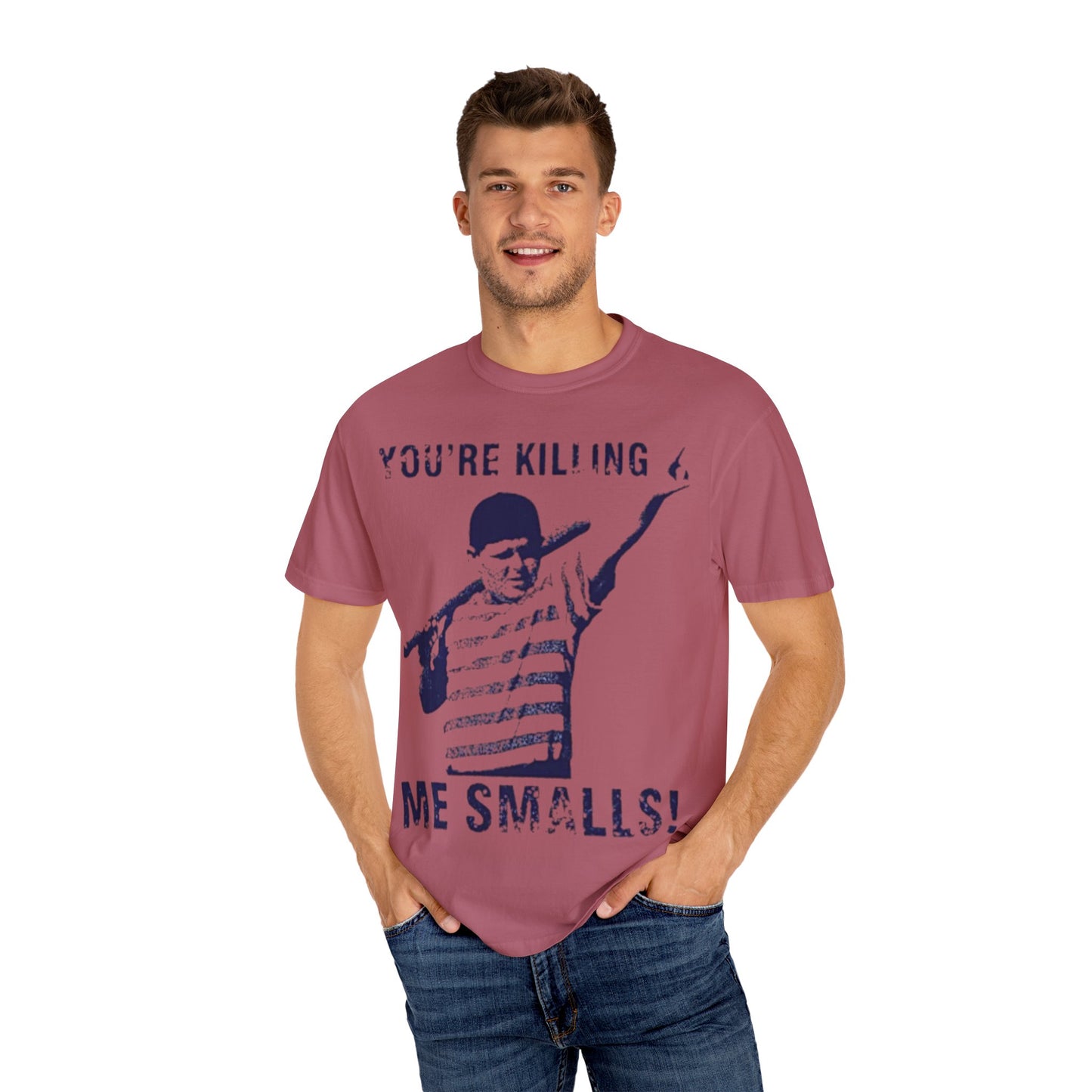 Ham Calling the Shot The Sandlot Baseball Movie Unisex Garment-Dyed T-shirt