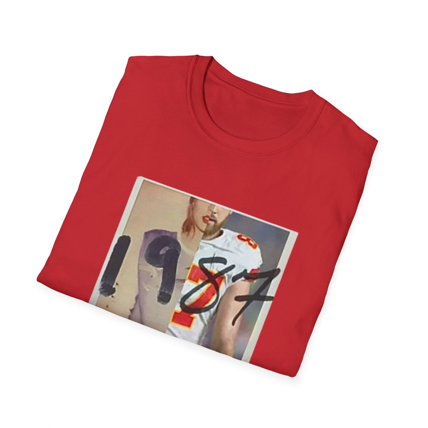 Swiftie x Chiefs Love Tee | 1989 Album CD & Kelce 87 Jersey Mashup Shirt