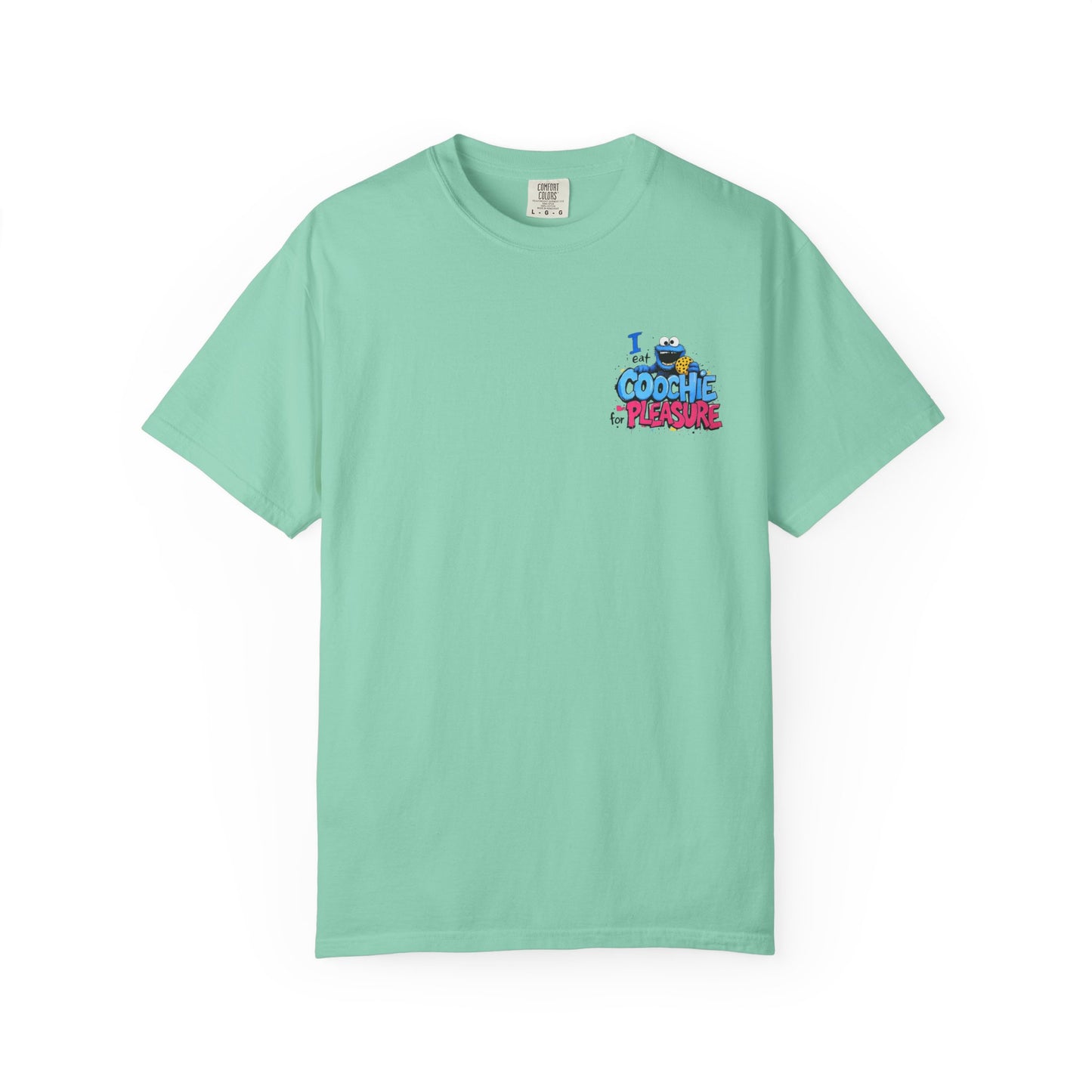 Cookie Monster Unisex Tshirt Funny Sesame Street Tee Comedy Shirt, I Eat Coochie