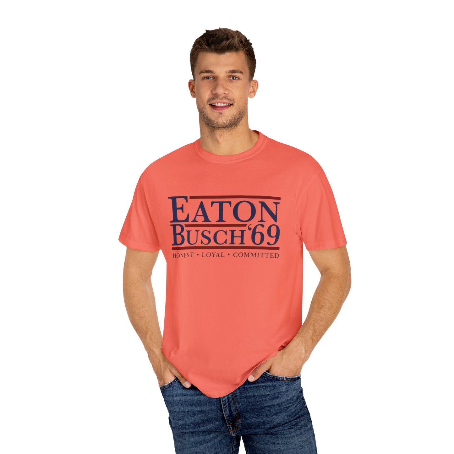 Vintage-Inspired Unisex T-Shirt- Eaton Busch '69, Casual Tee, Retro Shirt, [...]