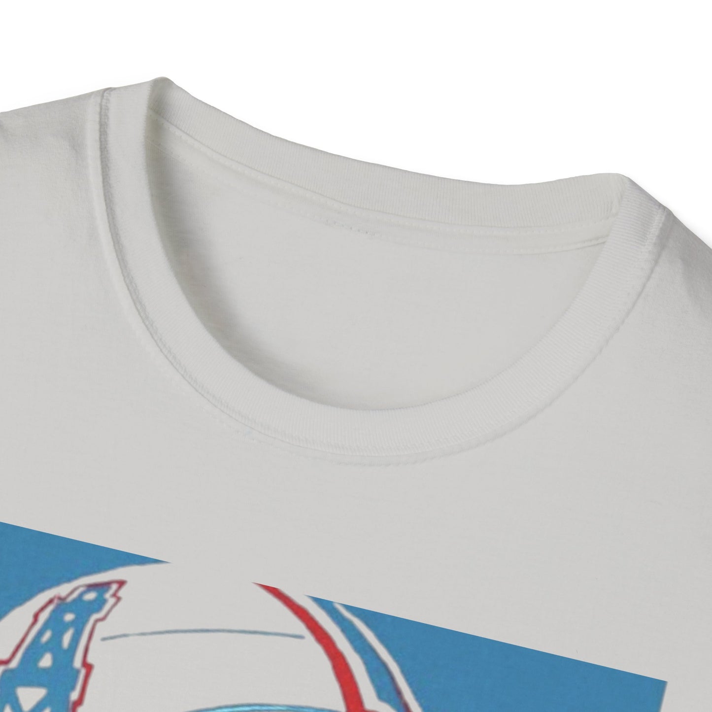 Classic Houston Oilers Unisex Tee, Vintage NFL Logo Softstyle, Tennessee Titans