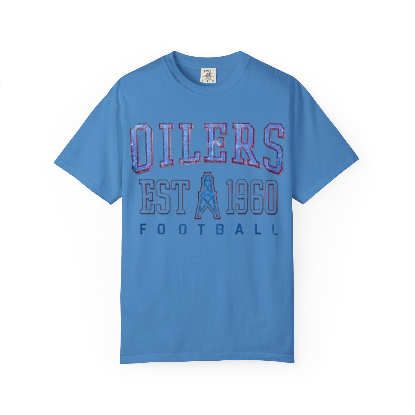 Classic Houston Oilers Football, Vintage NFL T-Shirt, Est. 1960 Oilers, Titans