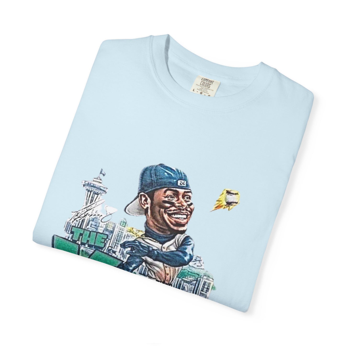 Ken Griffey Jr. Swing Home Run Seattle Mariners, MLB The Kid Tee, Baseball