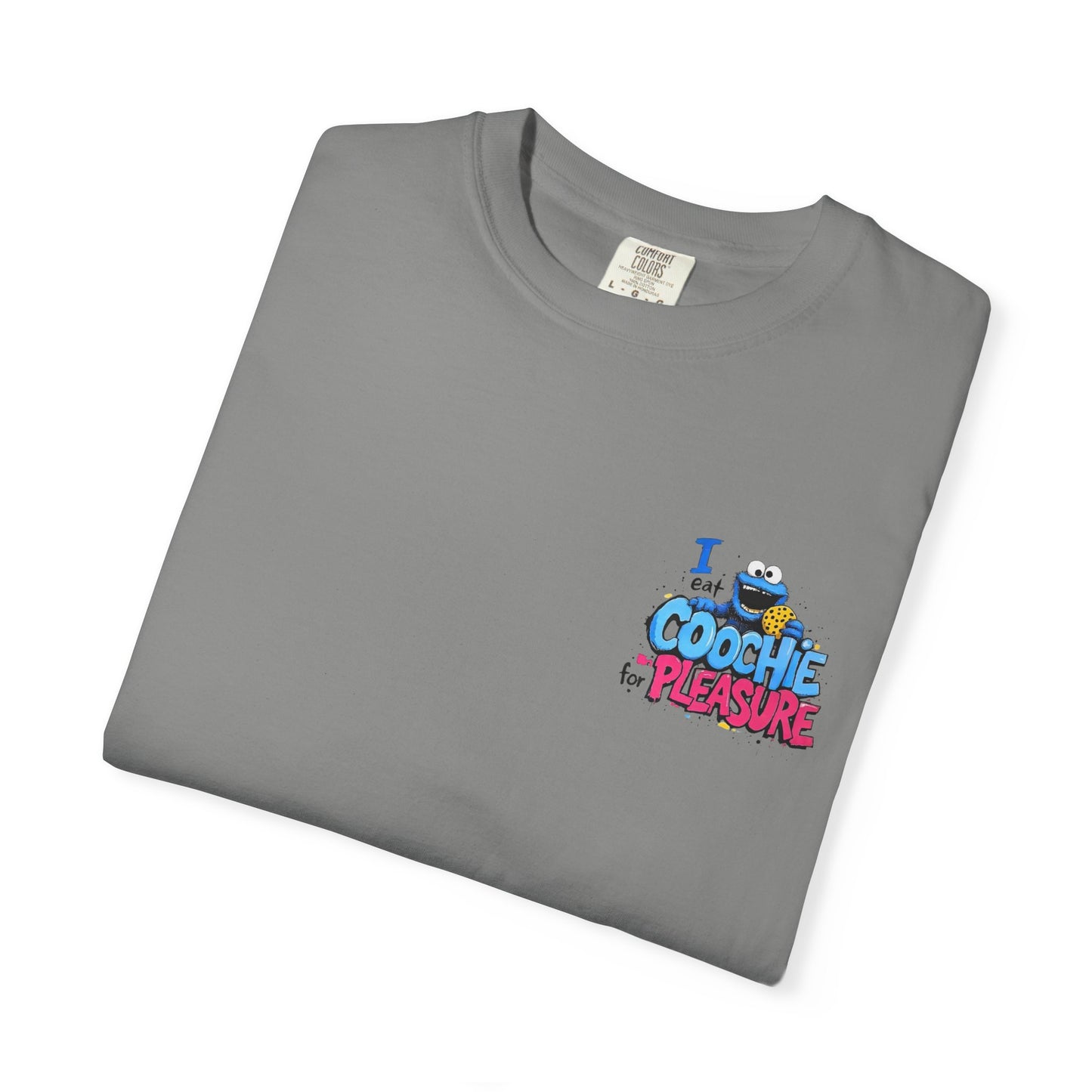 Cookie Monster Unisex Tshirt Funny Sesame Street Tee Comedy Shirt, I Eat Coochie