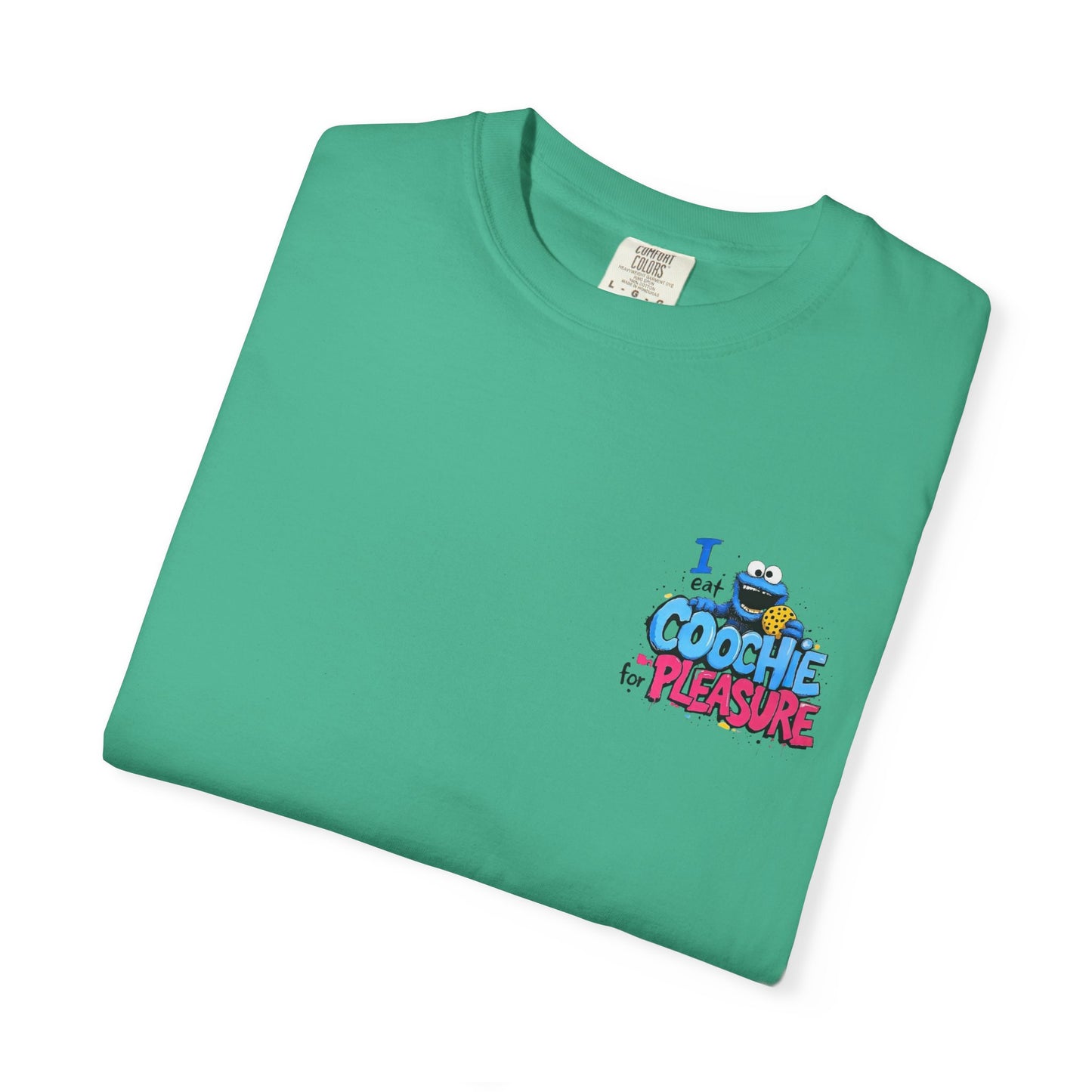 Cookie Monster Unisex Tshirt Funny Sesame Street Tee Comedy Shirt, I Eat Coochie