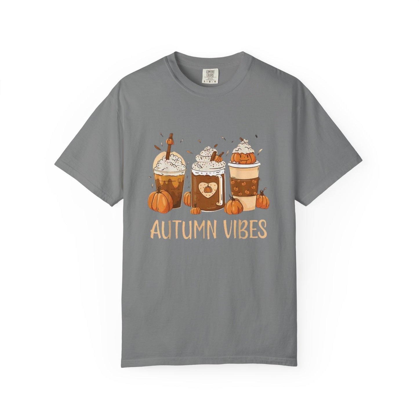 Autumn Vibes Pumpkin Spice Tee, Fall Colors T-Shirt for Teachers, Unisex