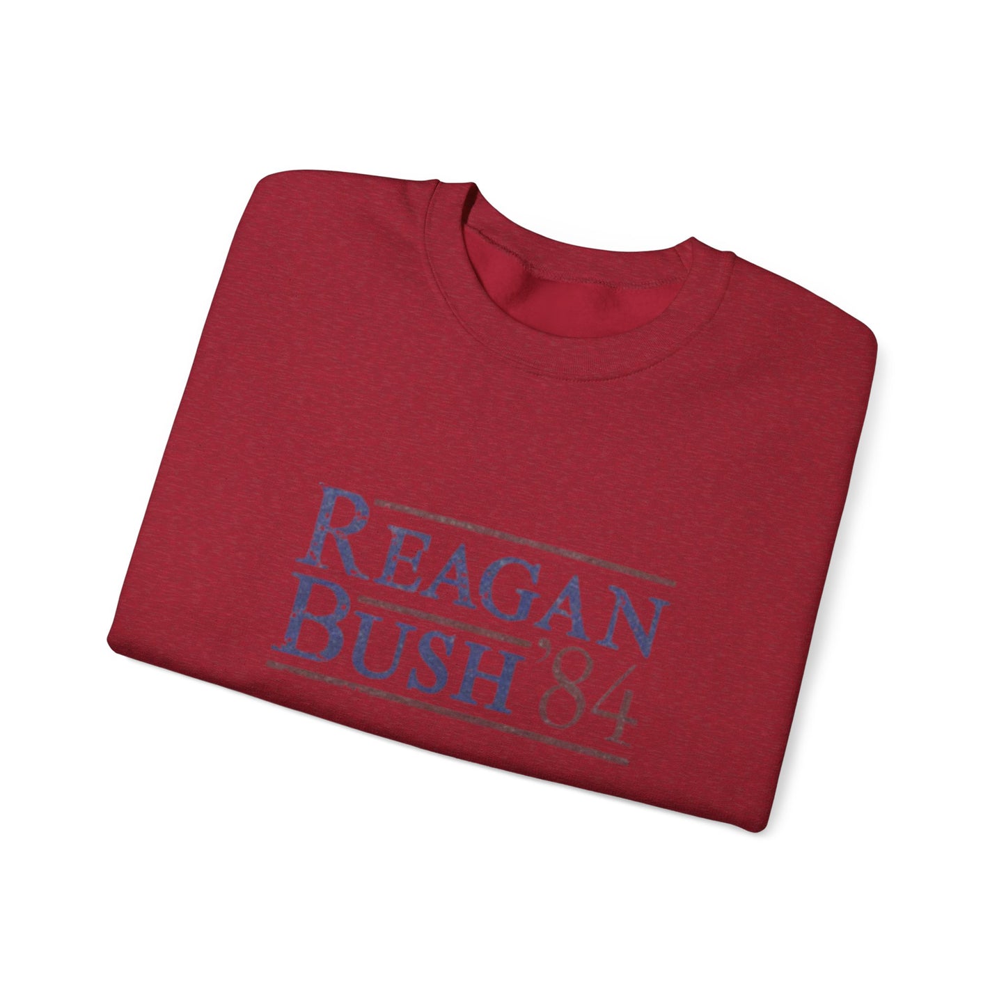 Political Campaign Reagan/Bush 84 Presidential USA Sweatshirt, Unisex Crewneck