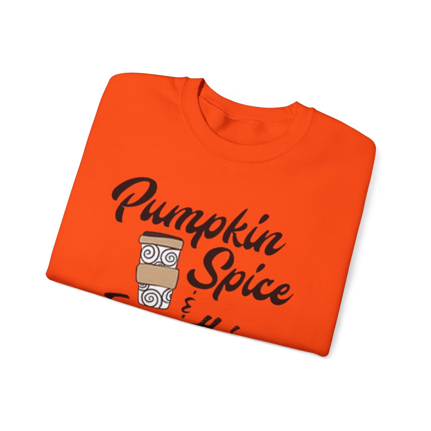 Fall Pumpkin Spice & Everything Nice Latte Fall Lover Gift, Unisex Sweatshirt,