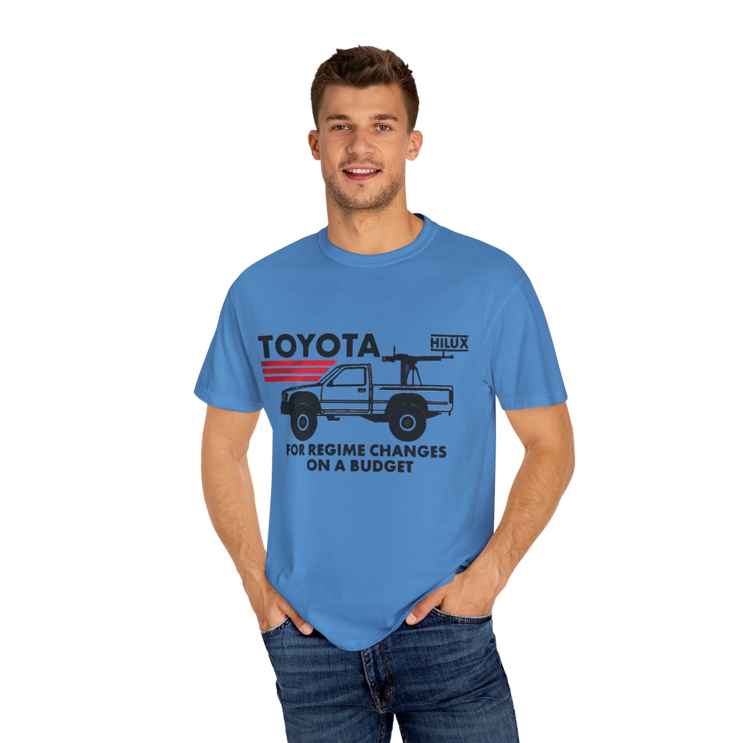 Toyota Truck Tee, Funny Regime Change T-Shirt, Cartels Humor Shirt